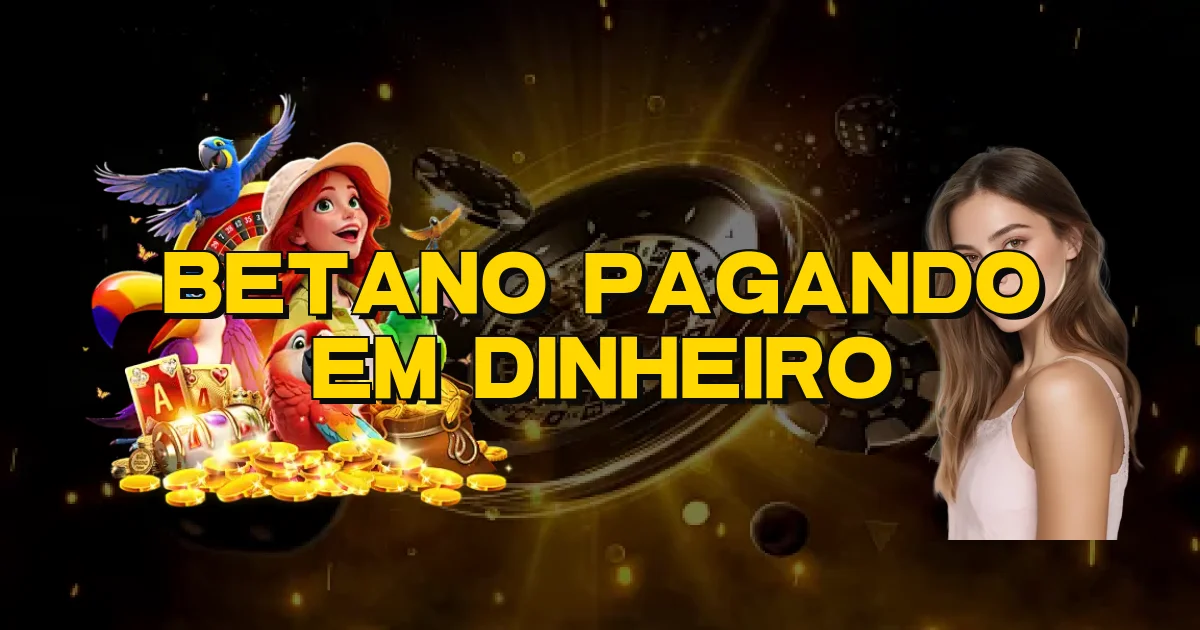 Betano Pagando Em Dinheiro Oficial