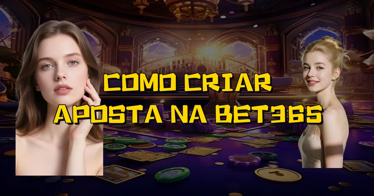 Como Criar Aposta Na Bet365 Oficial