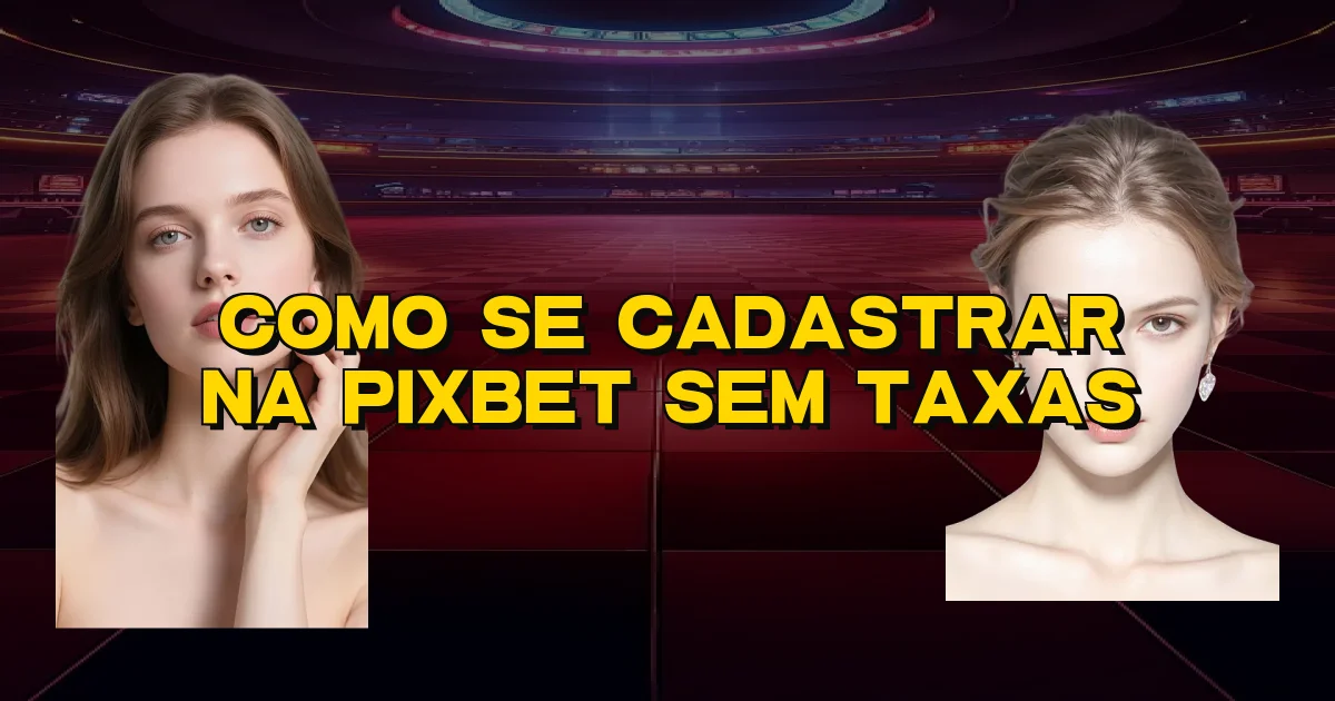 Como Se Cadastrar Na Pixbet Sem Taxas Oficial